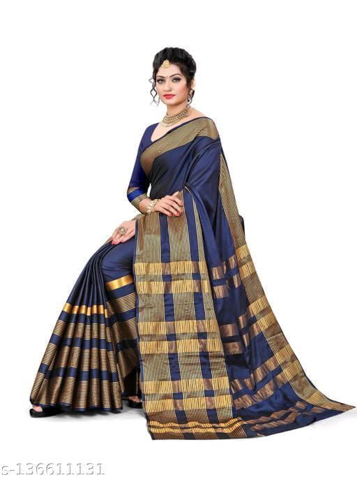 Ritika Aura Cotton Silk With Zurl Pallu Saree Catalog